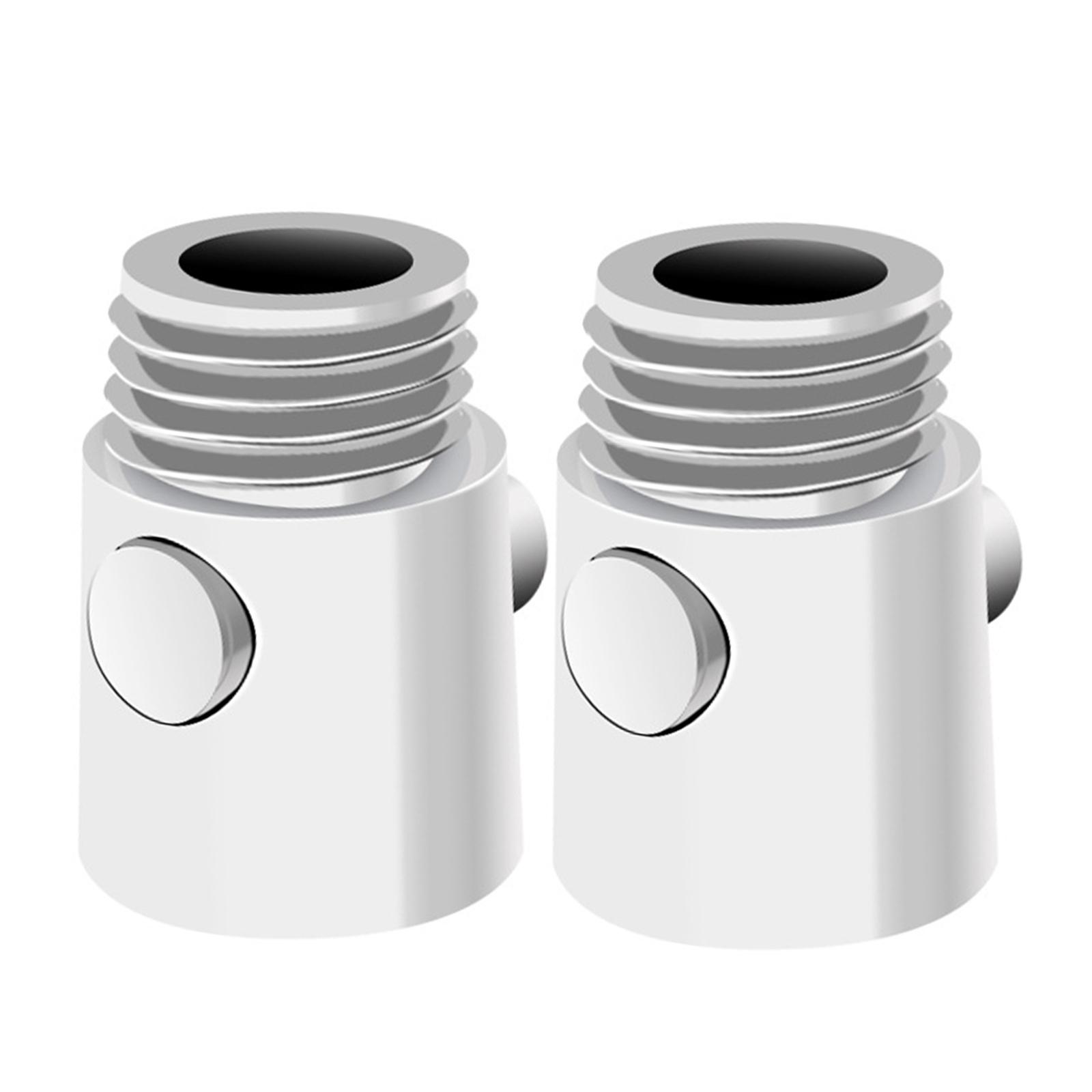 

2 шт. Запорные клапаны для душа Кнопочные клапаны регулировки потока для душа G1/2 Универсальные клапаны регулировки потока воды Долговечные B