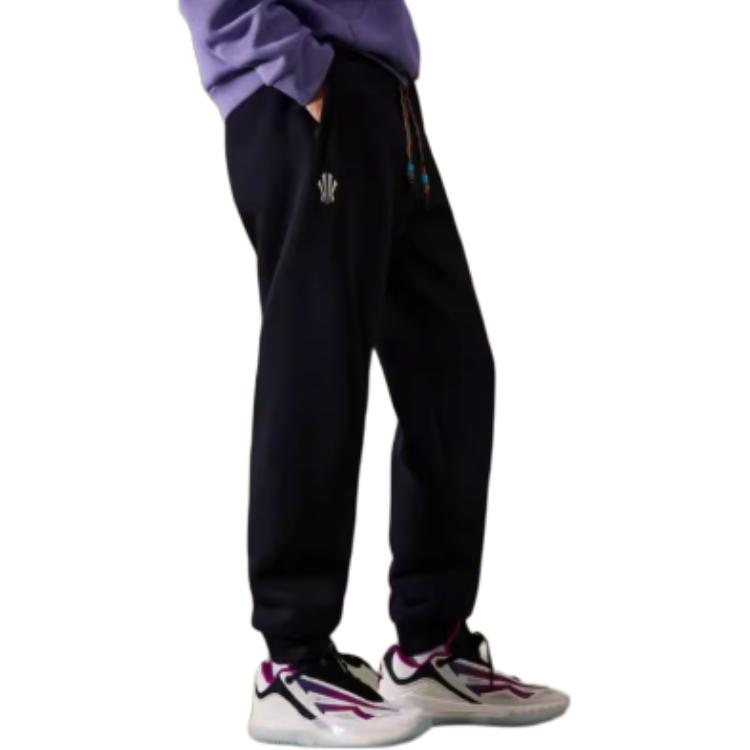 Anta Basketball Series Kyrie Series Comfortable Simple Versatile Casual Knitted Sports Pants Unisex pants 172611305S-1
