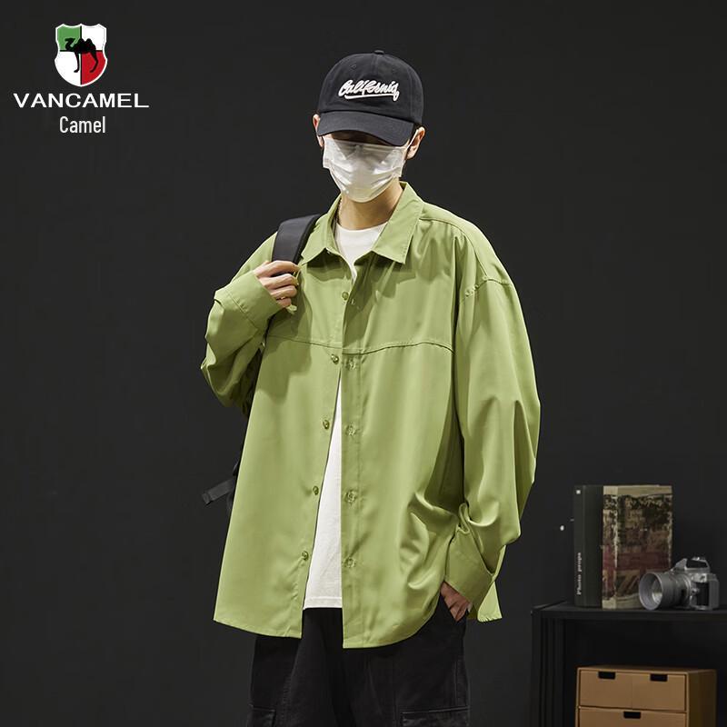 VANCAMEL Men s Japanese Workwear Long Sleeve Shirt L
