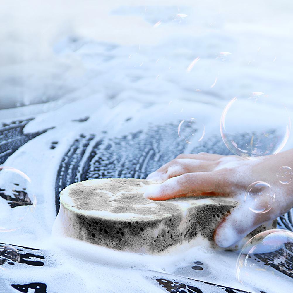 Large Sponge 8-Shaped Cleaning Sponges Multifunctional Car Wash Sponge Block Car Cleaning Tools for Kitchen Cleanup