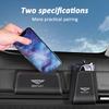 Car Multi-functional Storage Box Card Phone Key Organizer Bag For Bentley Continental GT MULLINER Bentayga Flying Hurtling Spur HL0