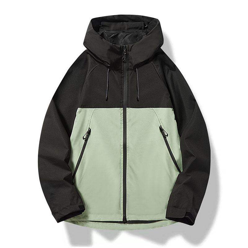 Men Jackets Hooded Sports Outdoor Jacket Man Waterproof Breathable Couple Sportswear Unisex Hiking Coats Outwear Men's Clothing