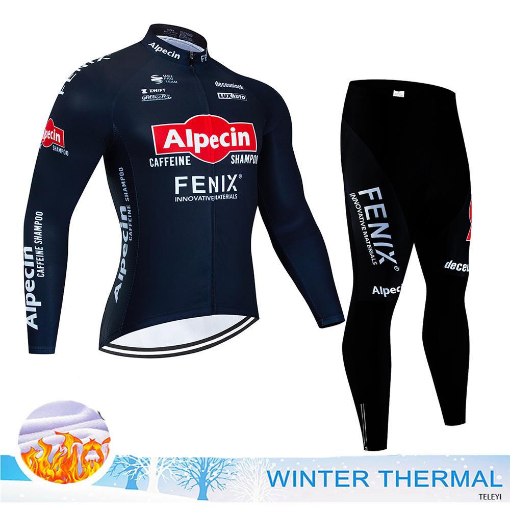 Vīriešu ziemas termoflīsa velokrekli ar garām