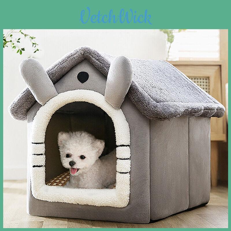 Small Dog House All Seasons Teddy Winter Warm Detachable Washable Pet Bed