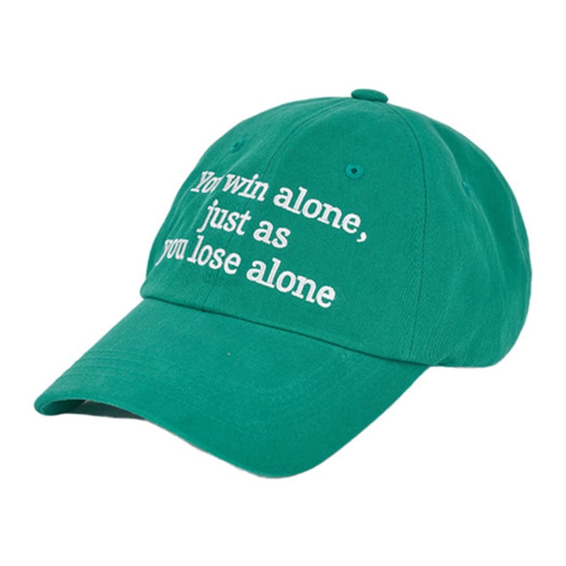 CLEVER FIELD Peach alone ball cap_Green
