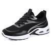 Fashion New men's shoes, summer sports running shoes, lace up air cushion sports shoes, knitted mesh comfortable men's shoes
