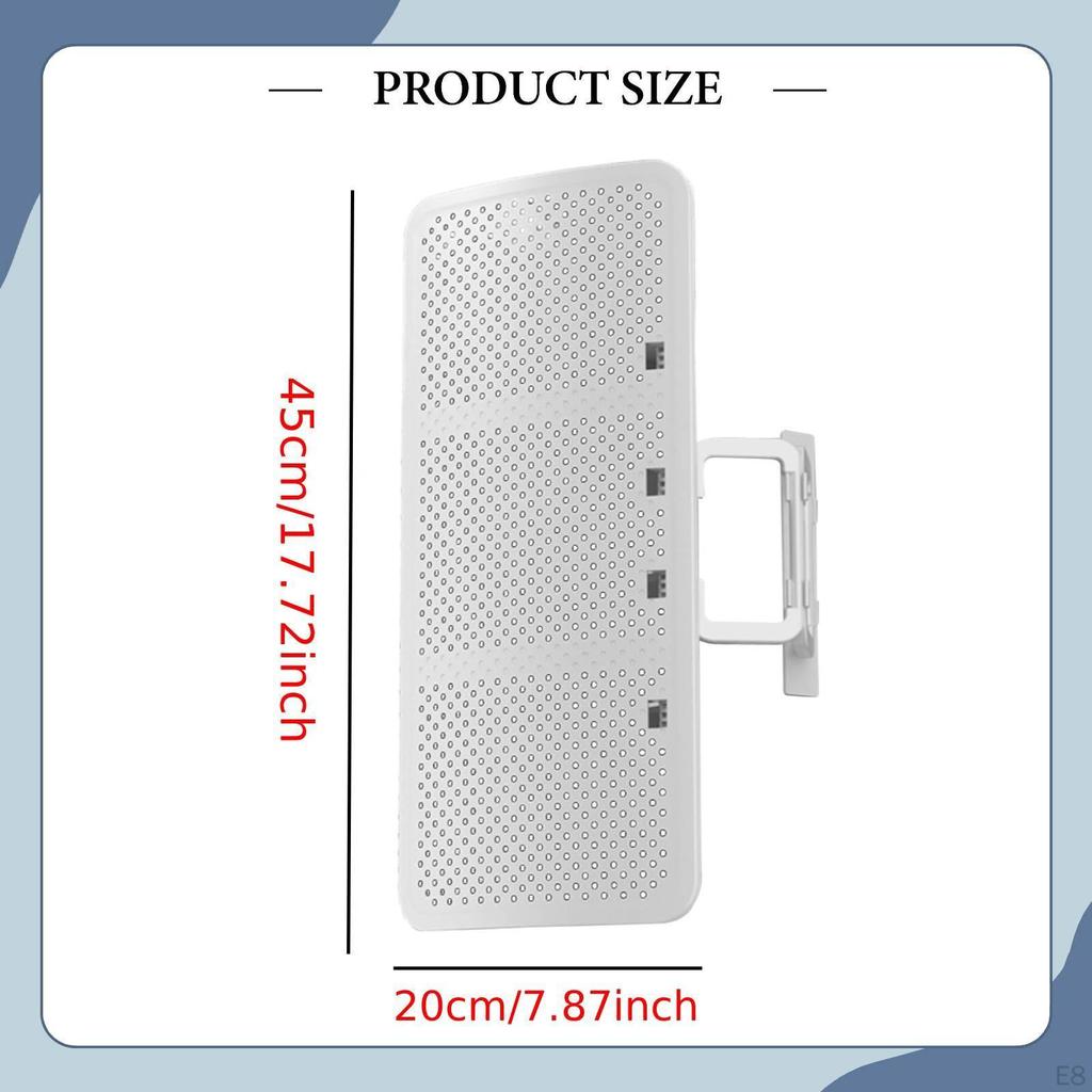 Window Air Conditioner Deflector 20cmx45cm Anti Direct Blowing Easy Installation for Indoor Room