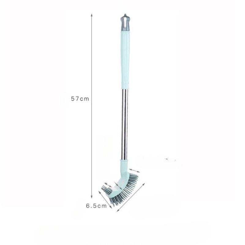 Soft Rubber Toilet Brush: A Household Toilet Cleaning Tool with No Blind Spots. Brush for Bathroom Cleaning