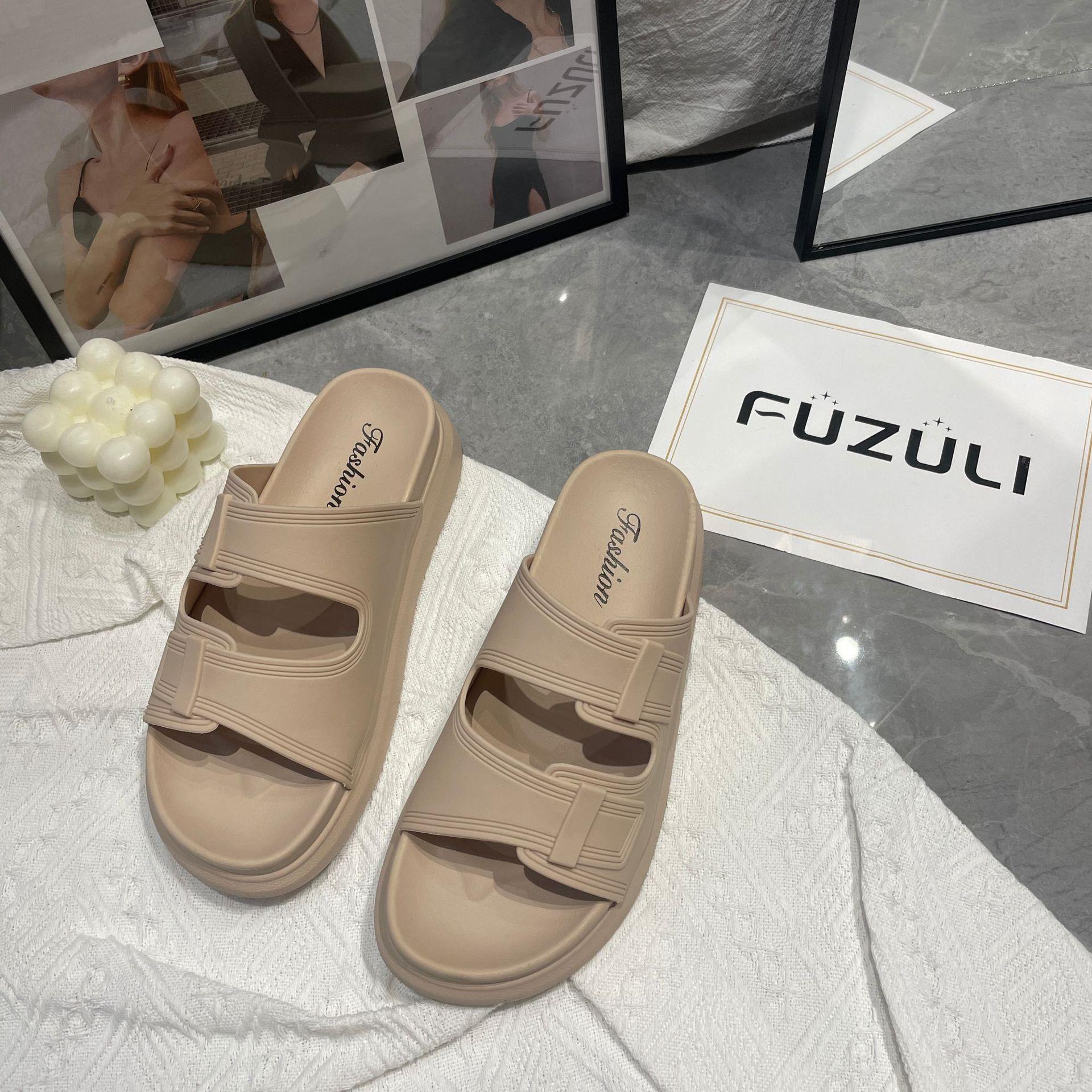 

Summer slippers women s indoor non-slip bath cool slippers breathable flat-bottomed slippers casual beach shoes 40 хакі
