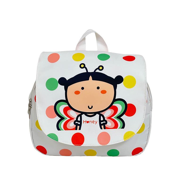 Adorable Cartoon Kids Backpack For School Lightweight Nylon Design Perfect For Boys And Girls