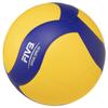 MIKASA Volleyball with Size for and High Recommended Internal Pressure Bells, 5, Adults, Colleges, Schools, Yellow/Blue, V330W-BL, 0.3 (kgf/cm2)