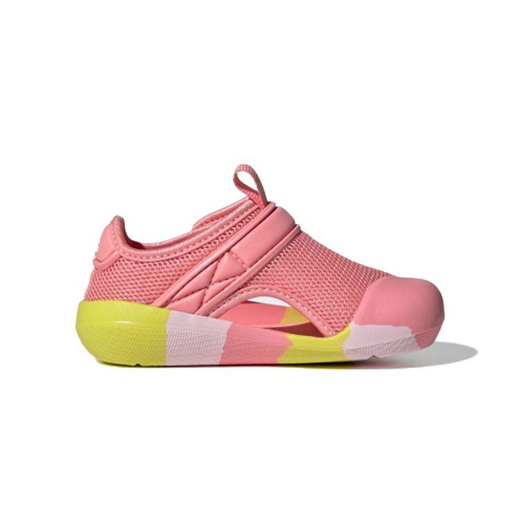 Adidas Non-Slip Anti-Kick Low-Top Walking Shoes Baby Shoes Pink Yellow GX5114