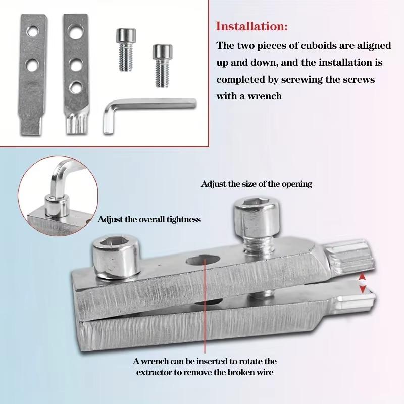 Upgraded Faucet Angle Valve Broken Wire Extractor Tool, Portable Tap Water Pipe Repair Kit for PPR/PPE Pipes