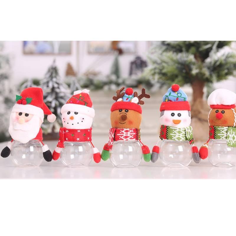 Cute Christmas Candy Jar With Penguin Figure Perfect For Treats And Holiday Dcor