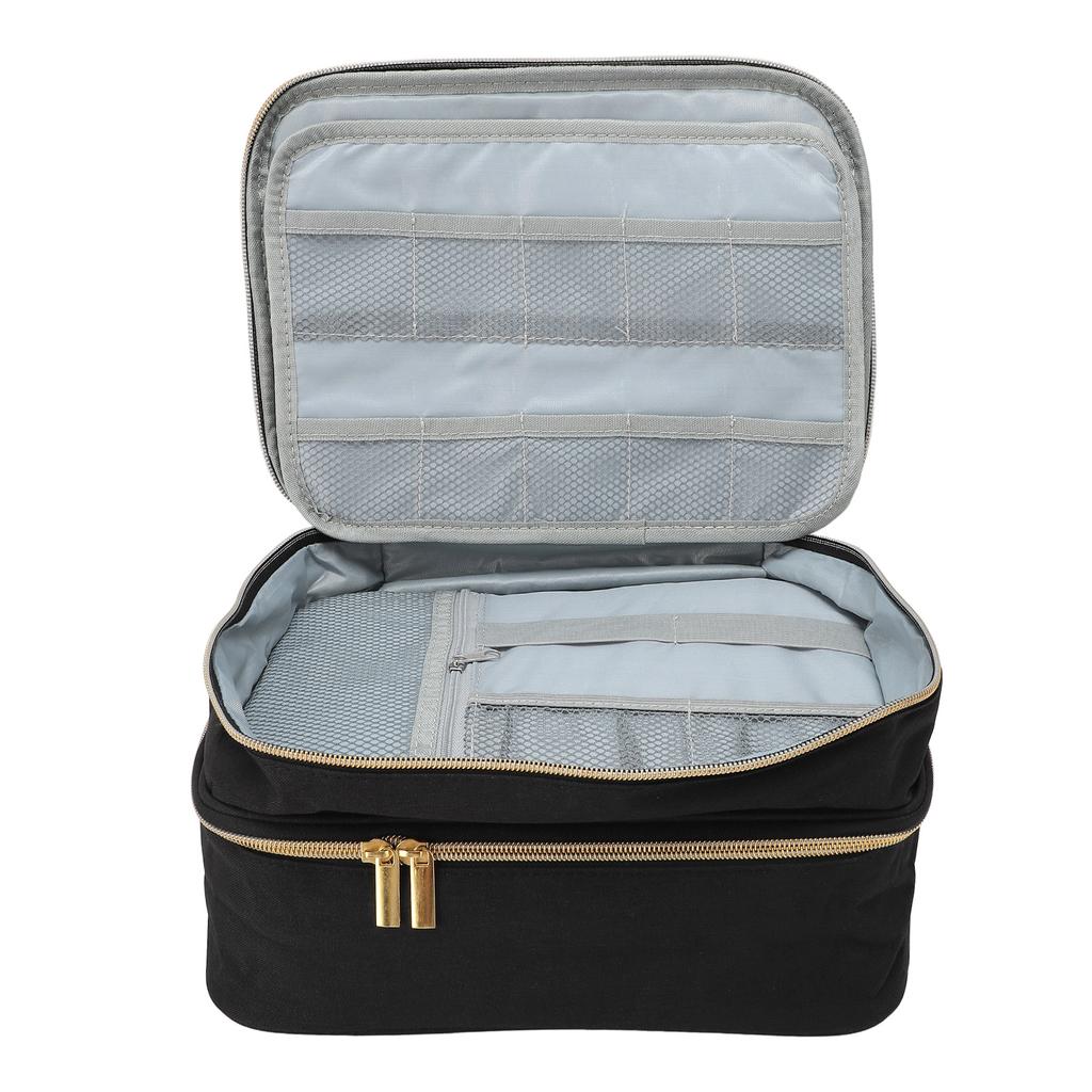 Dikiş Aksesuarları Çift Katmanlı Çoklu Bölmeli Su Geçirmez Polyester Dikiş Malzemeleri Çantası