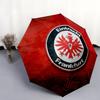 1 PC Automatic Folding Umbrella - Eintracht Frankfurt Custom Name Pattern, Portable & Foldable Design with 8 Ribs, Christmas Birthday Gifts