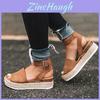 Sandali Zeppa Estivi da Donna Eleganti e Chic con Stampa Leopardo Espadrillas