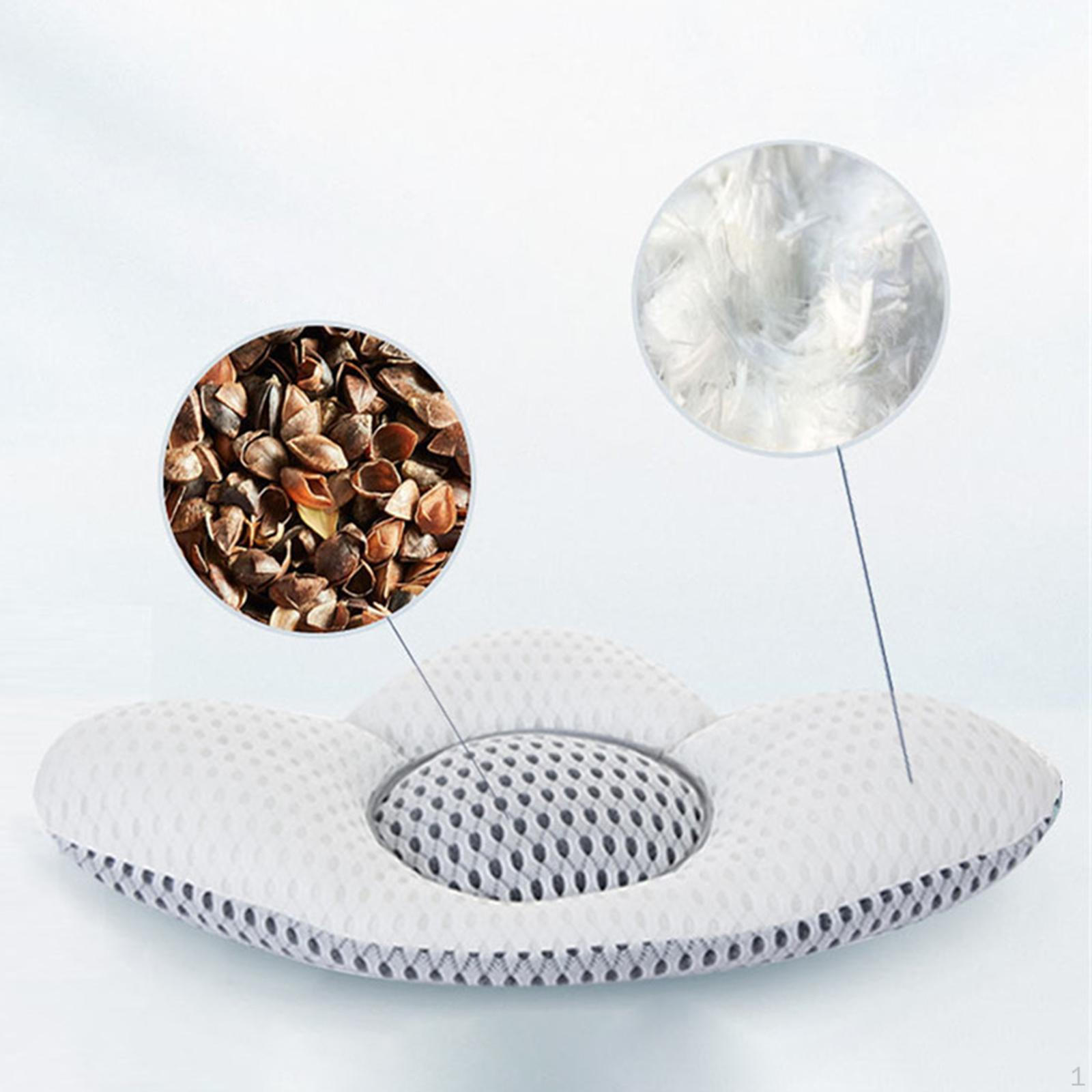 

3D поясничная подушка, подушка для спины, поддержка кресла, кресло для путешествий в самолете, компьютерное кресло Grey White