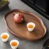 Chinese Style Bamboo Decorative Serving Tray Vintage Tea Tray Classic Bread Plate  Afternoon Tea