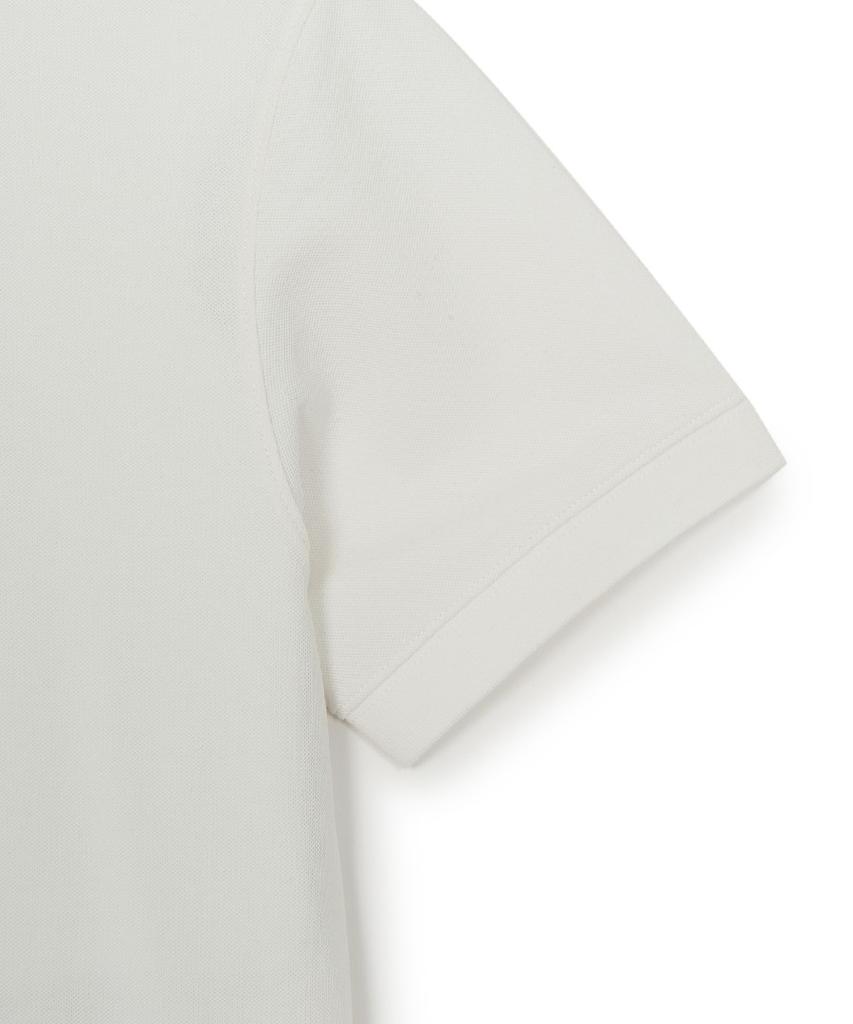 Emelbi Basic Comfortable Fit Collared T-Shirt Ny (Ivory)
