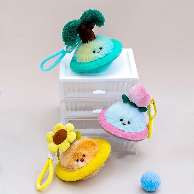 Saturn Earth Moon Jupiter Mercury Mars Plush Keychains Pendant Kawaii Girls Backpack Phone Plush Keyring Good Quality Pendant