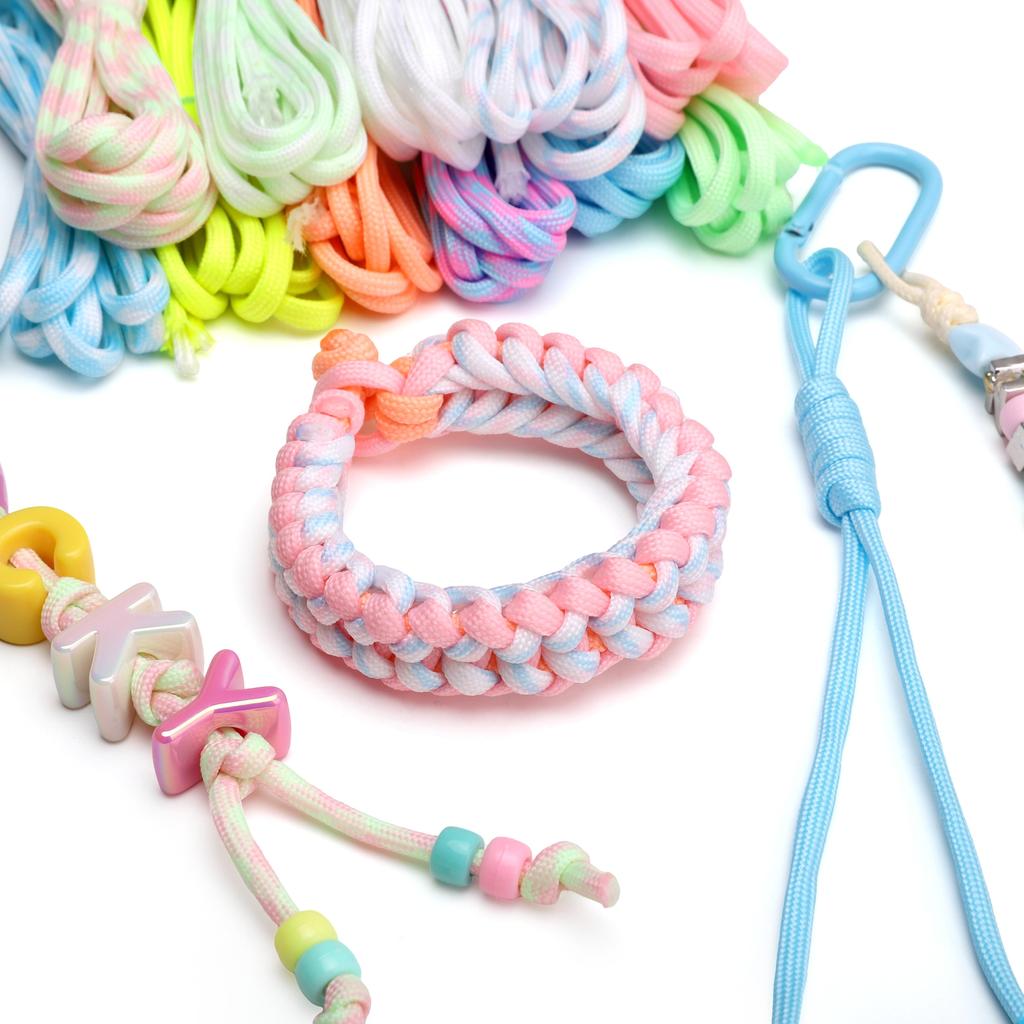 2Meter Nylon 7-core Luminous Umbrella Rope Thread String DIY Beading Bracelet Jewelry Making