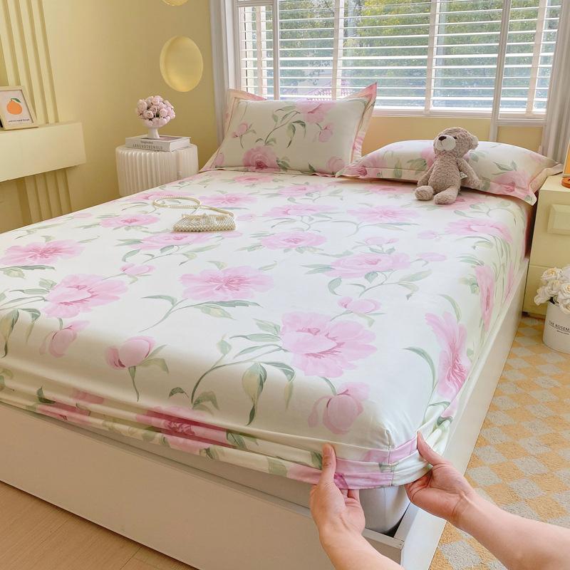 100% Cotton Maternal and Infant Grade Pure Cotton Single-piece Mattress Mattress Protective Cover All-inclusive Bed Sheet Washable Protective Cover