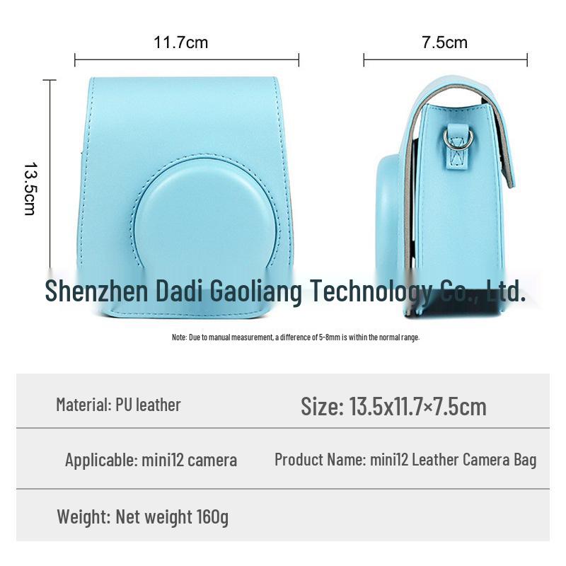 Borsa Fotografica Polaroid MINI11 in Pelle PU con Tracolla