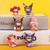 Charming Sanrio Kuromi Blind Box Anime Figure Delightful Melody Doll Tabletop Decoration Model