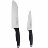 Zwilling JA. Henckels Japan "HI Style Santoku / Petty 2pcs Set Black Made in Japan" Lite sverdknivsett i rustfritt stål Gave Oppvaskmaskin Safe Made i