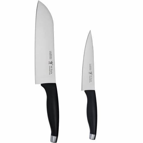 Zwilling J.A. Henckels Japan "HI Style Santoku / Petty 2pcs Set Black Made in Japan" Small Sword Knife Set Stainless Steel Gift Dishwasher Safe Made i