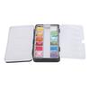 Pearly Lustre Watercolor Paint Portable Bright Color Watercolor Pigment Set with Box