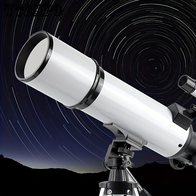 Astronomical Telescope, 80mm Aperture 600mm Telescopes for Adults Astronomy, Fully Mult