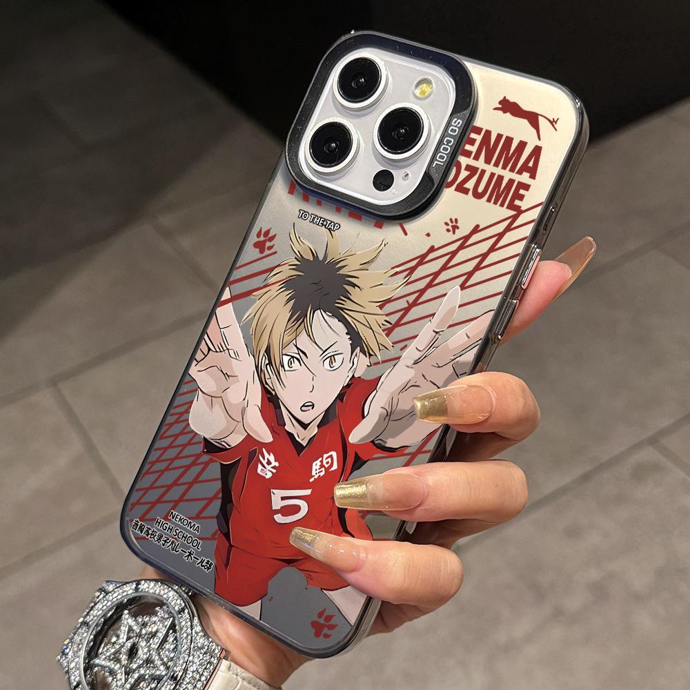 

Haikyuu!! Kenma Kozume Phone Case for Xiaomi Redmi 15C 14C 13C 12C 10 Note 15 14 13 12 Pro Plus 4G 5G Silver Hard Cover Redmi Note 13 4G