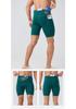 Men's Multi-Pocket Compression Capri Pants for Running, Training, and Cycling