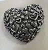Georg Jensen Heart Brooch No.413 Allan Scharff Silver 925