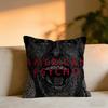 American Psycho Cushion Cover Cozy Velvet Throw PillowSoft Warm Cushion For Sofa  Bed