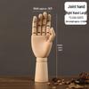 Nordic Style Handmade Wooden Jointed Model Figure Ornament