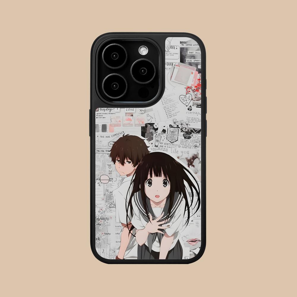 

Hyouka Chitanda Matte Surface Mobile Phone Case for iPhone 17 16 15 14 13 12 11 Air Pro Max Plus Colorful Cover iPhone 11