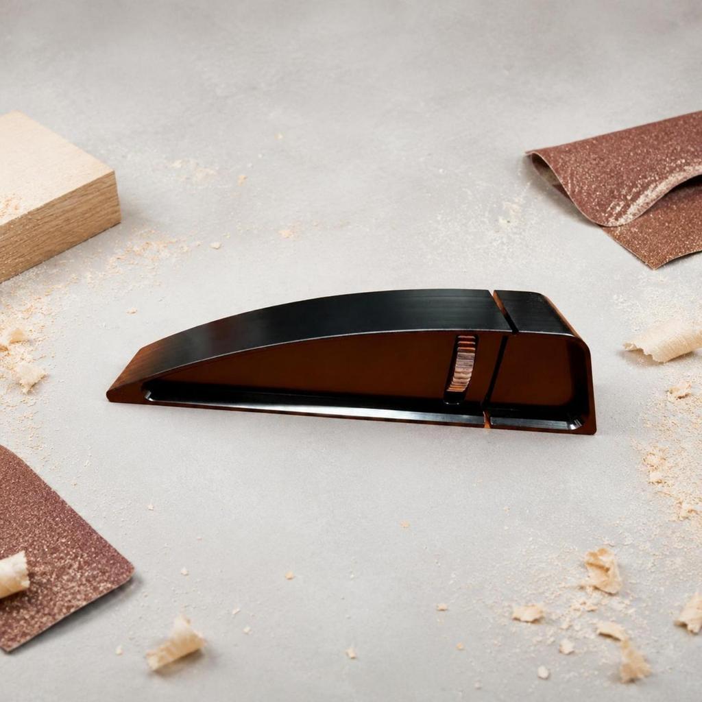 Adjustable Sanding Holder Polishing Carpentry Tool Electroplated Surface Curved Hand Sander