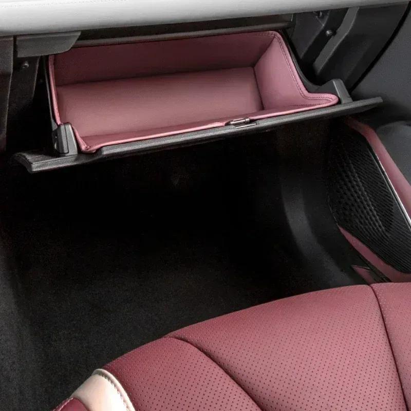 For GEELY Monjaro KX11 XingyueL After Auto Co-pilot Storage Bag Pocket Scratch-proof Storage Slot Protective Mat Accessories