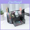 Metal Wire Desk Organizer With Logo Print For Student Office Use