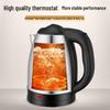 Electric Stainless Steel Insulated Kettle for Home, Dorm, and Hotel Use