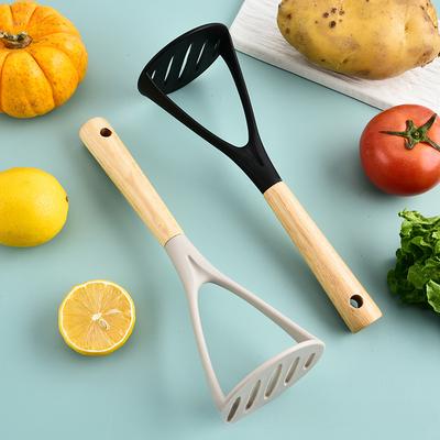 Přeshraniční kuchyňské nářadí Silikonový lis na brambory Lis na česnek Lis na brambory Odolný vůči vysokým teplotám