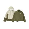Fila Fusion Casual Outdoor Warm Jacket Unisex Jackets Khaki T11U433701FLK