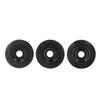 3Pcs Wood Carving Disc Set Woodworking Angle Grinder Grinding Wheels Carbon Steel 100mm Dia 22mm ID Black