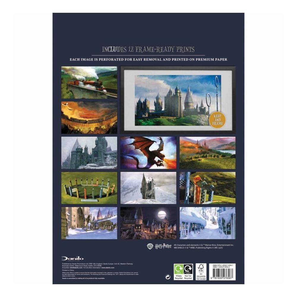 Harry Potter Deluxe 2026 A3 Wall Calendar