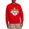 Paw Patrol Unisex Adult Marshall Emoji Sweatshirt