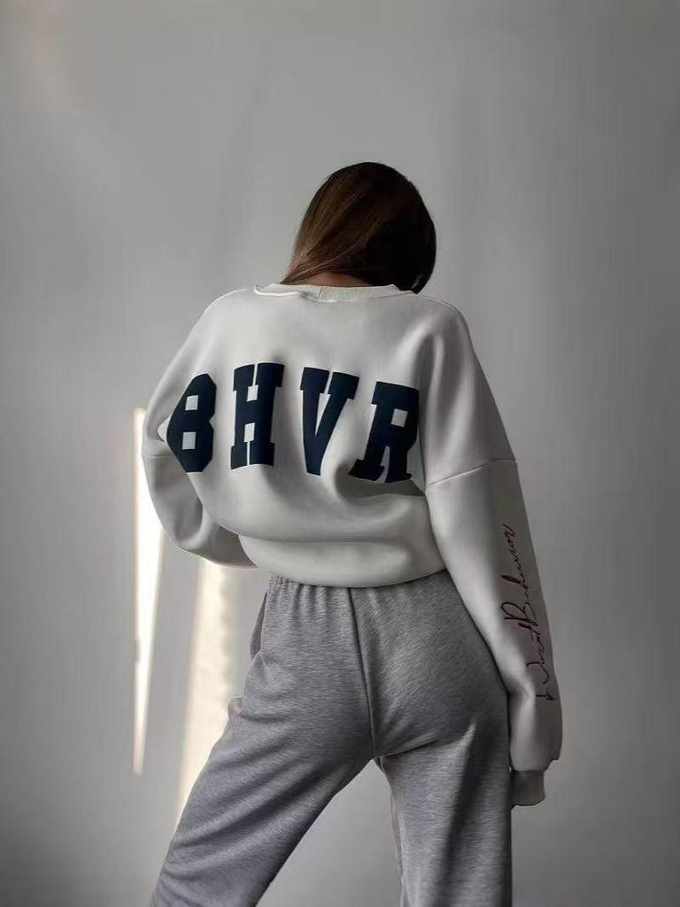 Trendy Street Style Letter Print Hip-Hop Hoodie