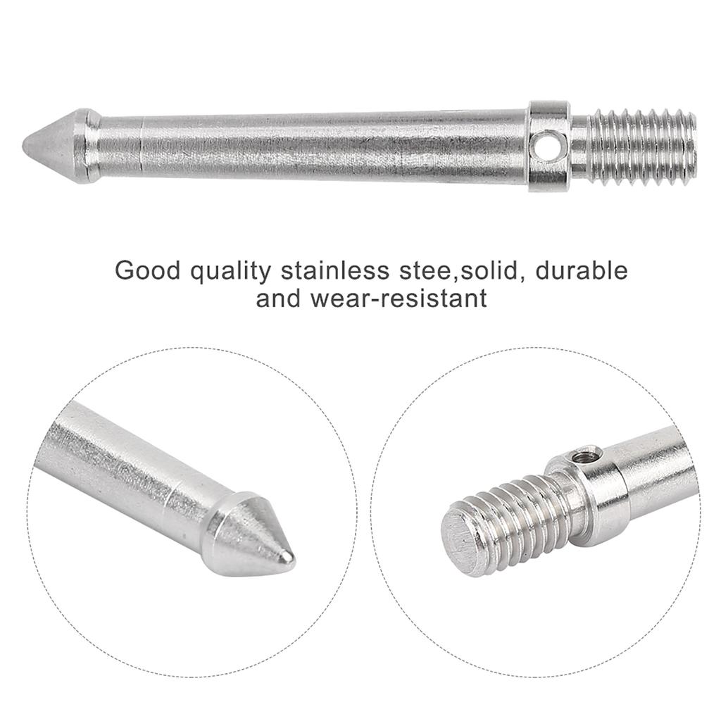 Metal Spike Mount Adapter for Tripod Monopod with 3 8 Inch Screw Thread Camera Accessories
